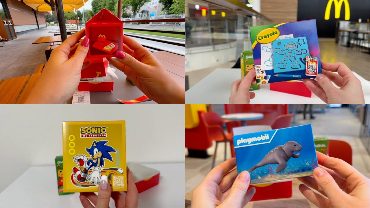 Satisfying Happy Meal Toys Unboxing For 30 Minutes Long