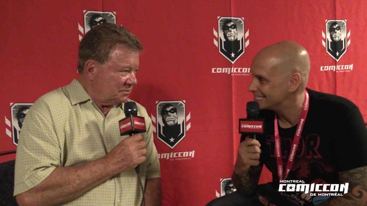 William Shatner at Montreal Comiccon 2016