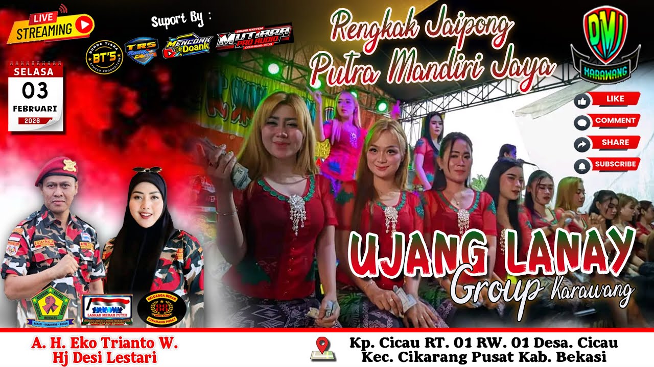 LIVE MALAM UJANG LANAY 03 FEBRUARI 2026