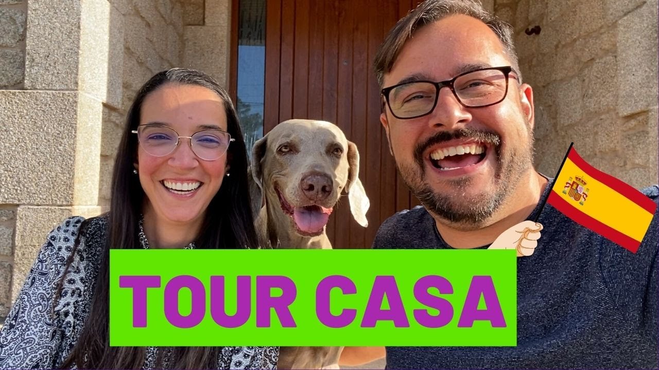 TOUR em nossa CASA NA ESPANHA | Morar na Espanha