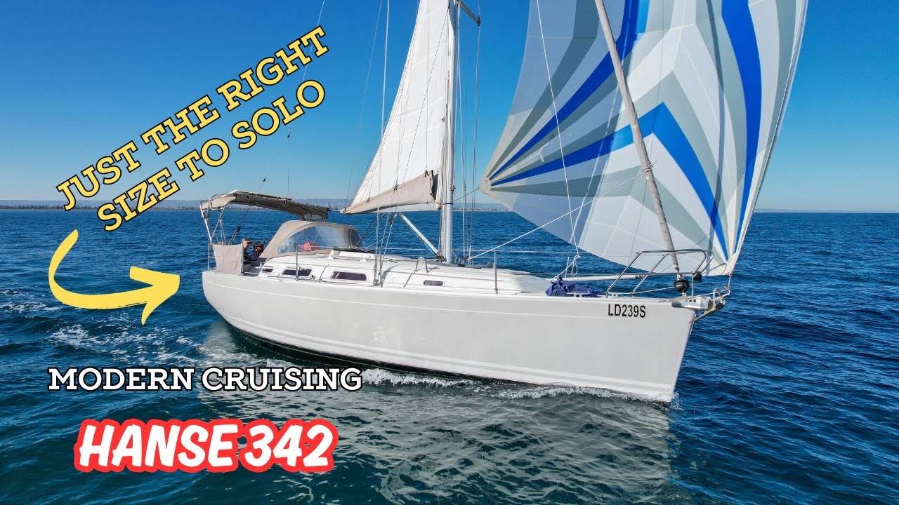 Hanse 342 Sailing Yacht - Easily sailed solo yet big enough to cruise with family