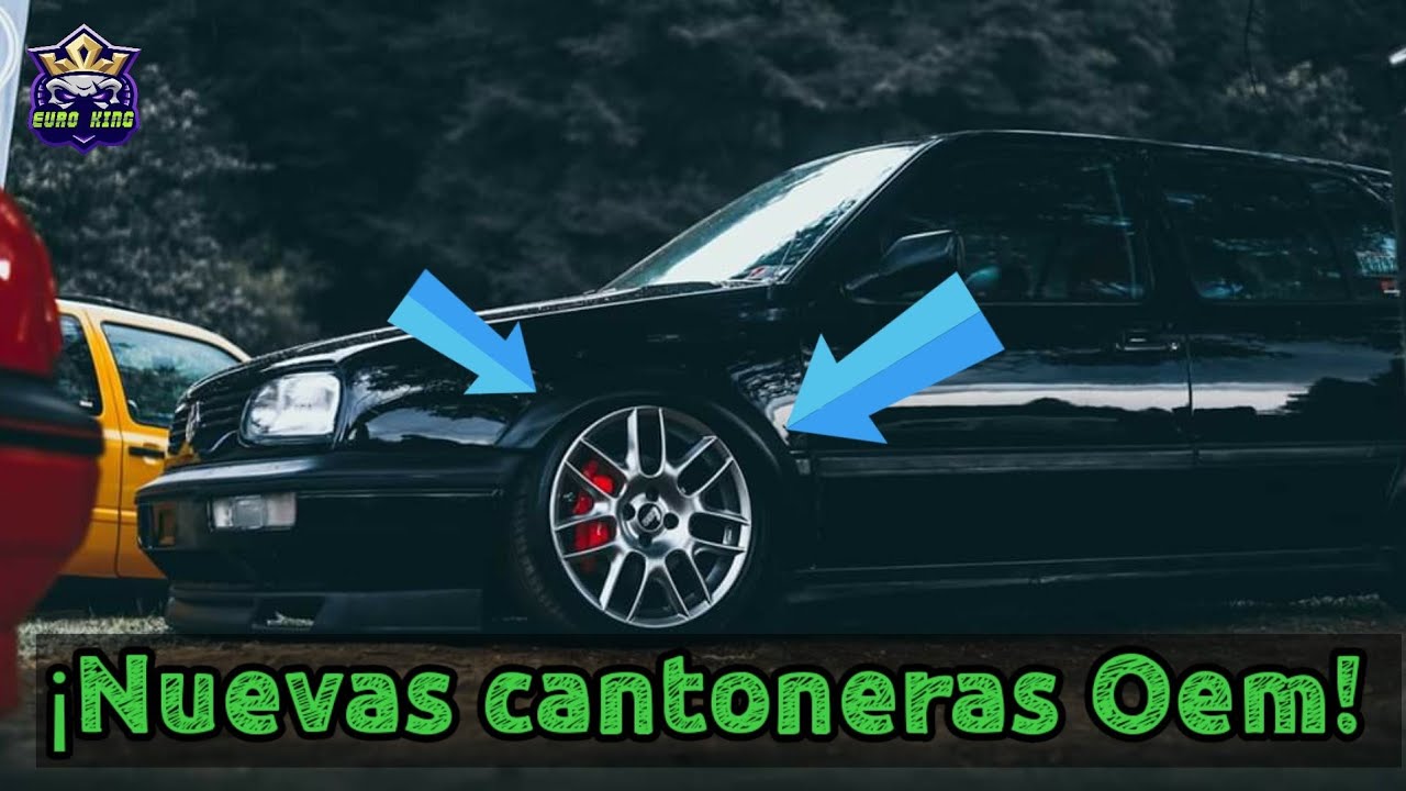 ¡Nuevas cantoneras europeas! || Golf Mk3 Euro Style