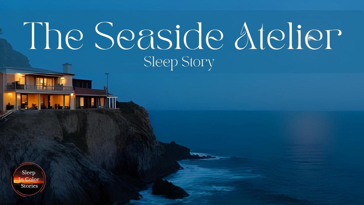 1 Hour Calming Sleep Story | The Seaside Atelier | For Deep Relaxation & Creative Dreams