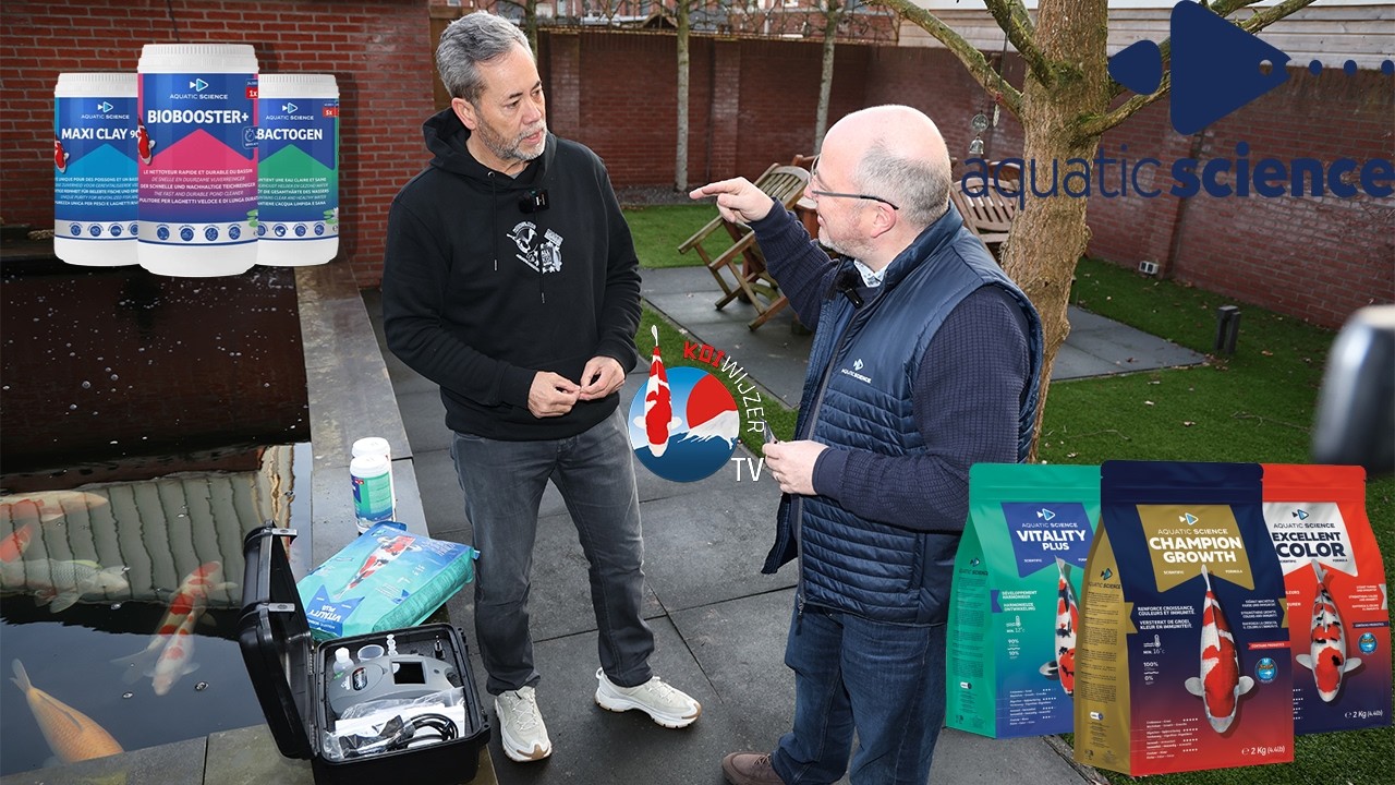Aquatic Science durft het aan: de ultieme productentest met Koi Wijzer!