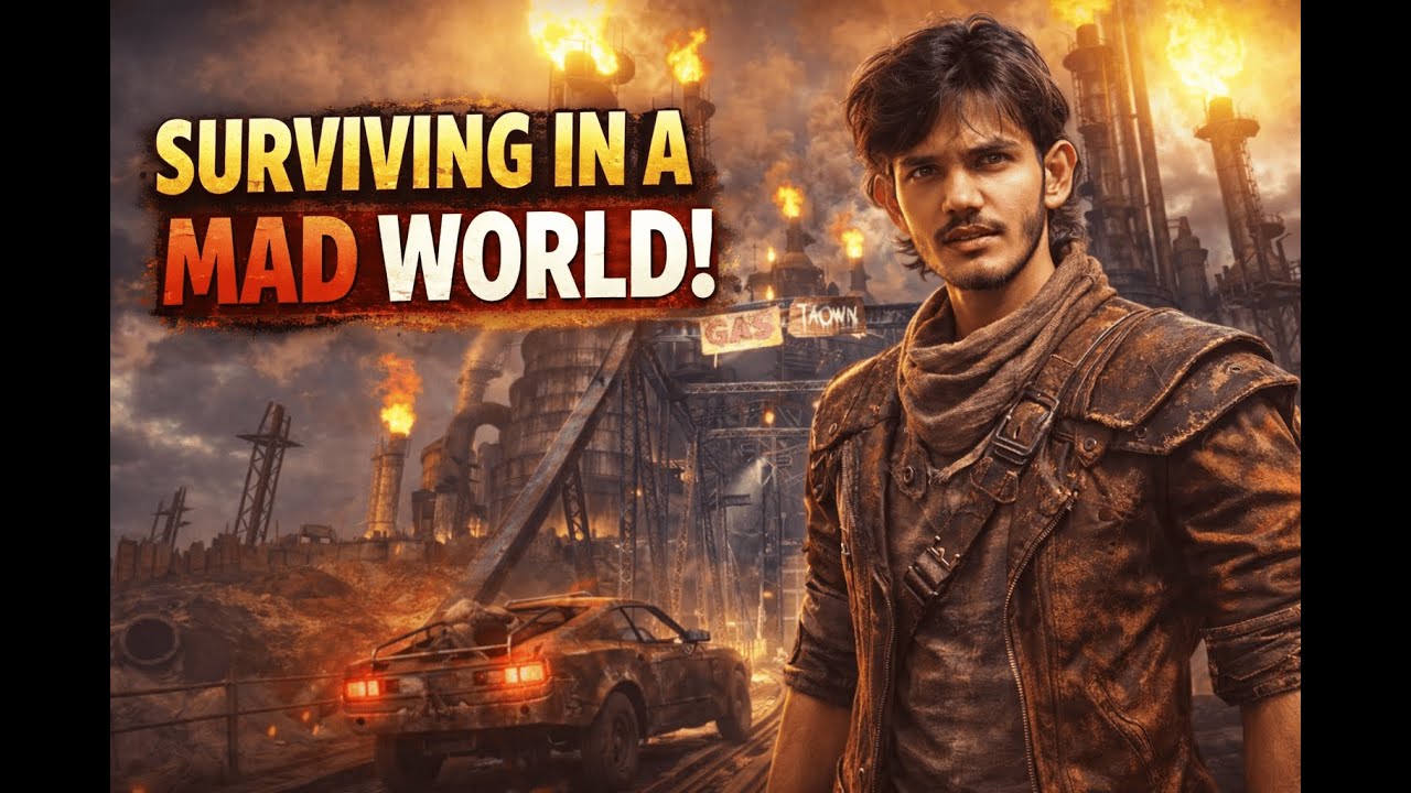 I Wasn't Ready for GAS TOWN… The Journey Was Brutal! 😨 | Mad Max | YaatiGamerzz