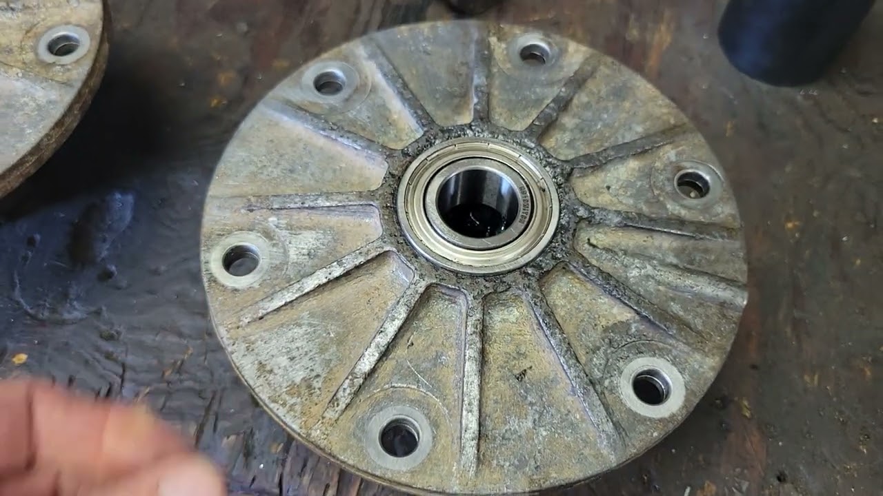 part 2 Bobcat quick cat blade spindle repair.