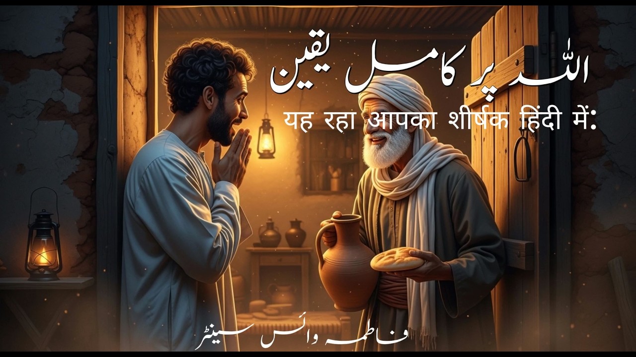 Allah Par Yaqeen ||Islamic faith||Trust in Allah