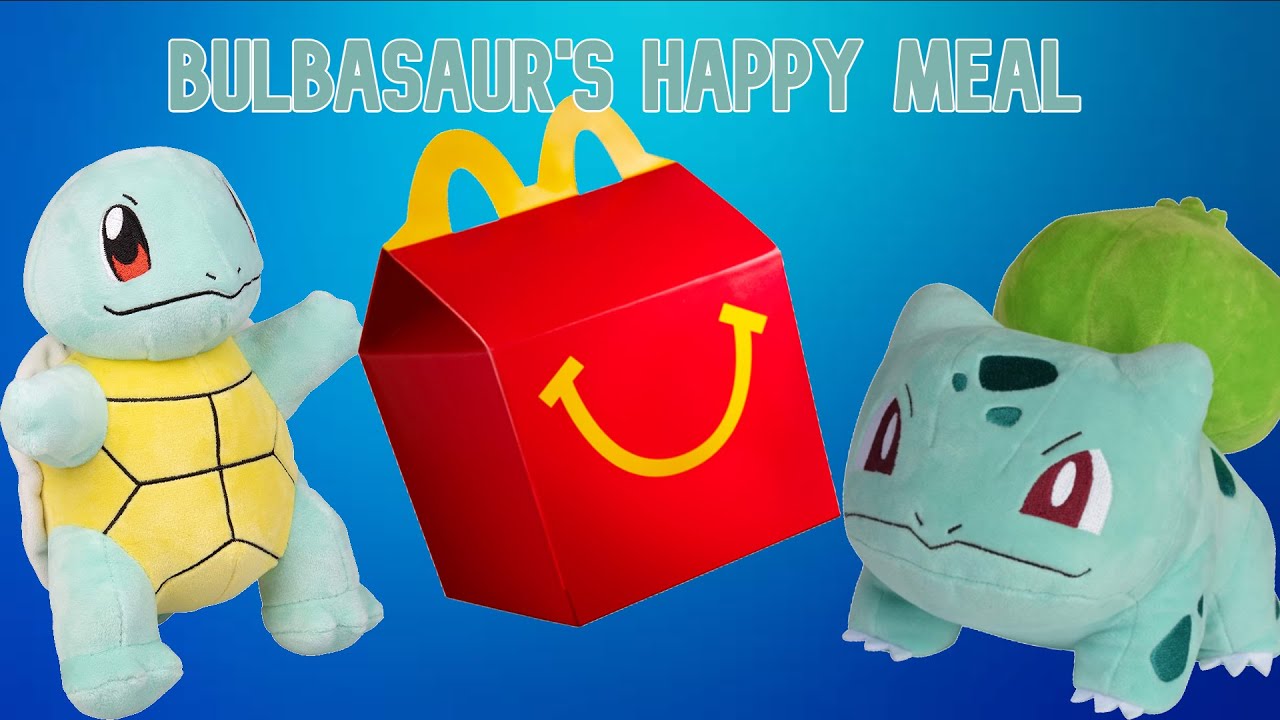 Pokémon Plush Short - Bulbasaur’s Happy Meal