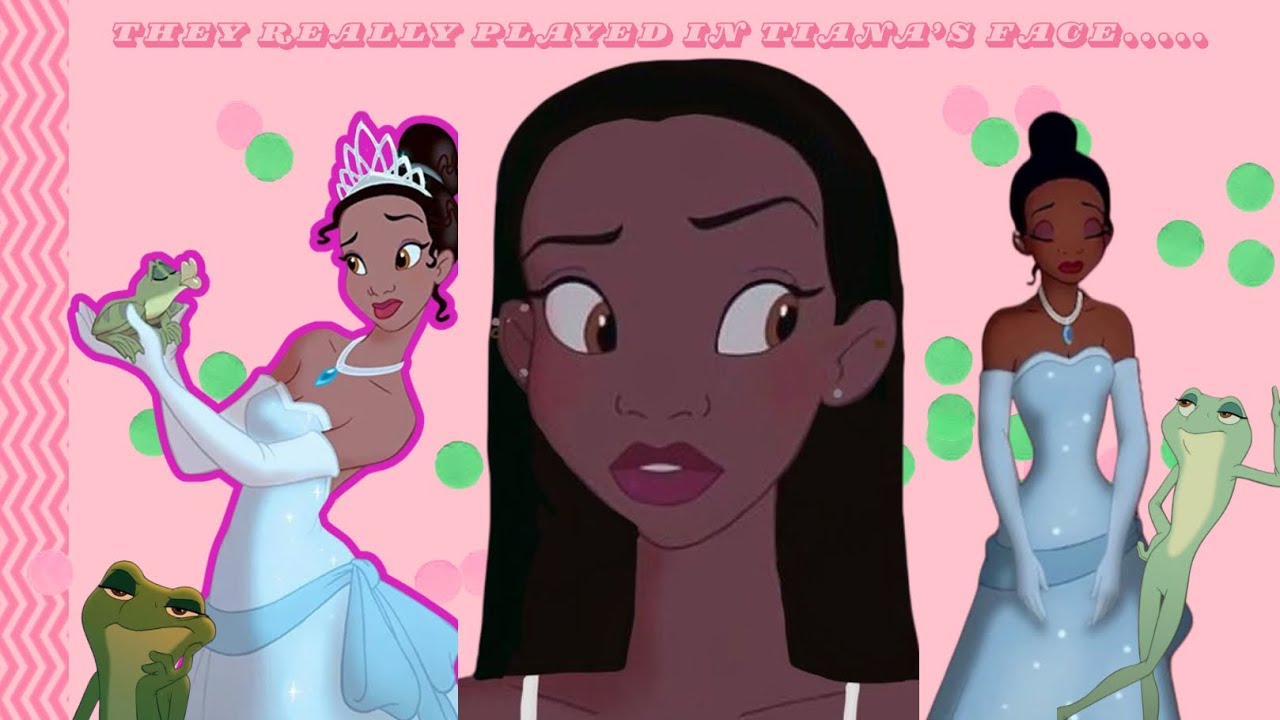 They Really Played in Tiana's Face.....