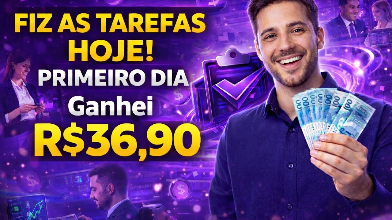Click Task tarefas remuneradas 🚀 Fiz as tarefas no primeiro dia e mostro como funciona