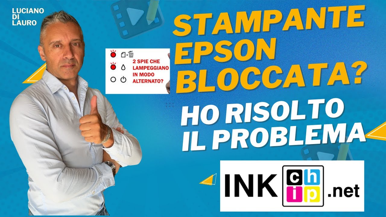 Stampante Epson Ecotank bloccata? risolviamo il problema, reset contatore di stampe luci lampeggiant