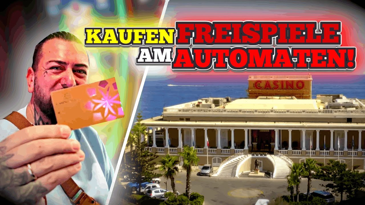 wir KAUFEN FREISPIELE am AUTOMATEN in MALTA!🤑