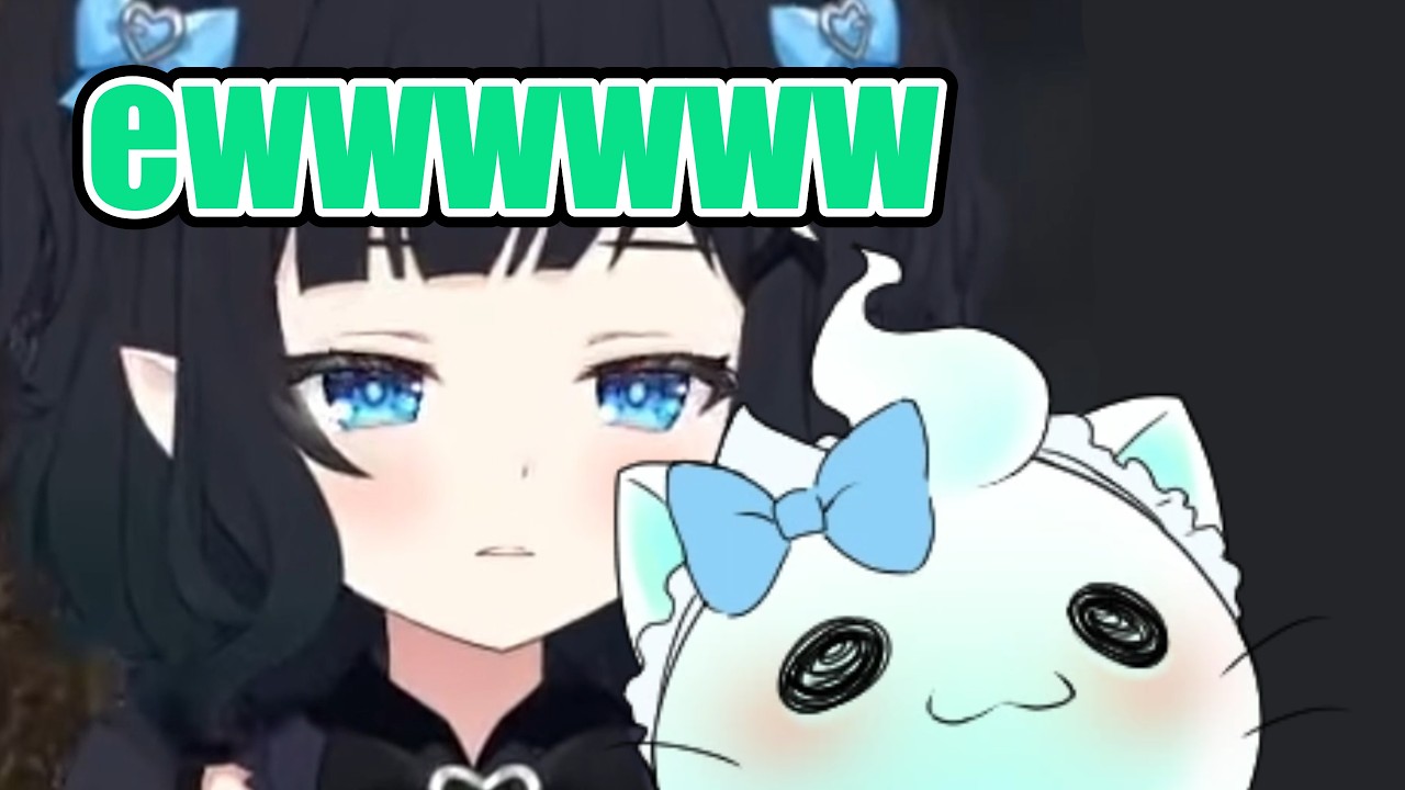 Mint when she see her fan :