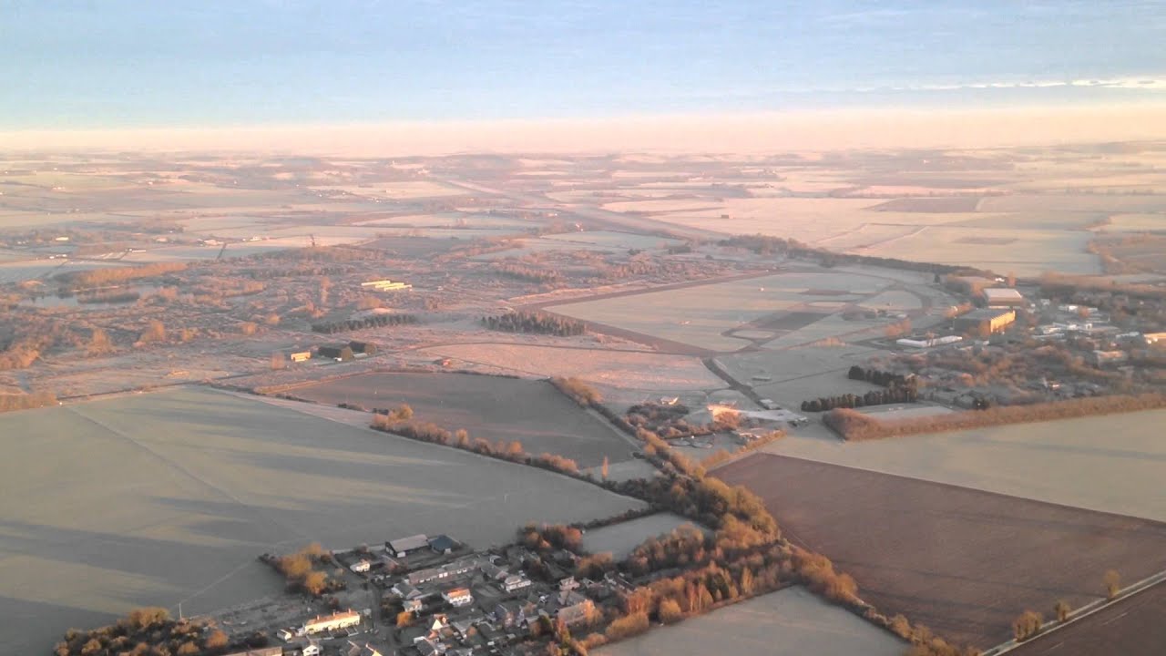 Royston Crow: Bassingbourn filmed by solo balloonist