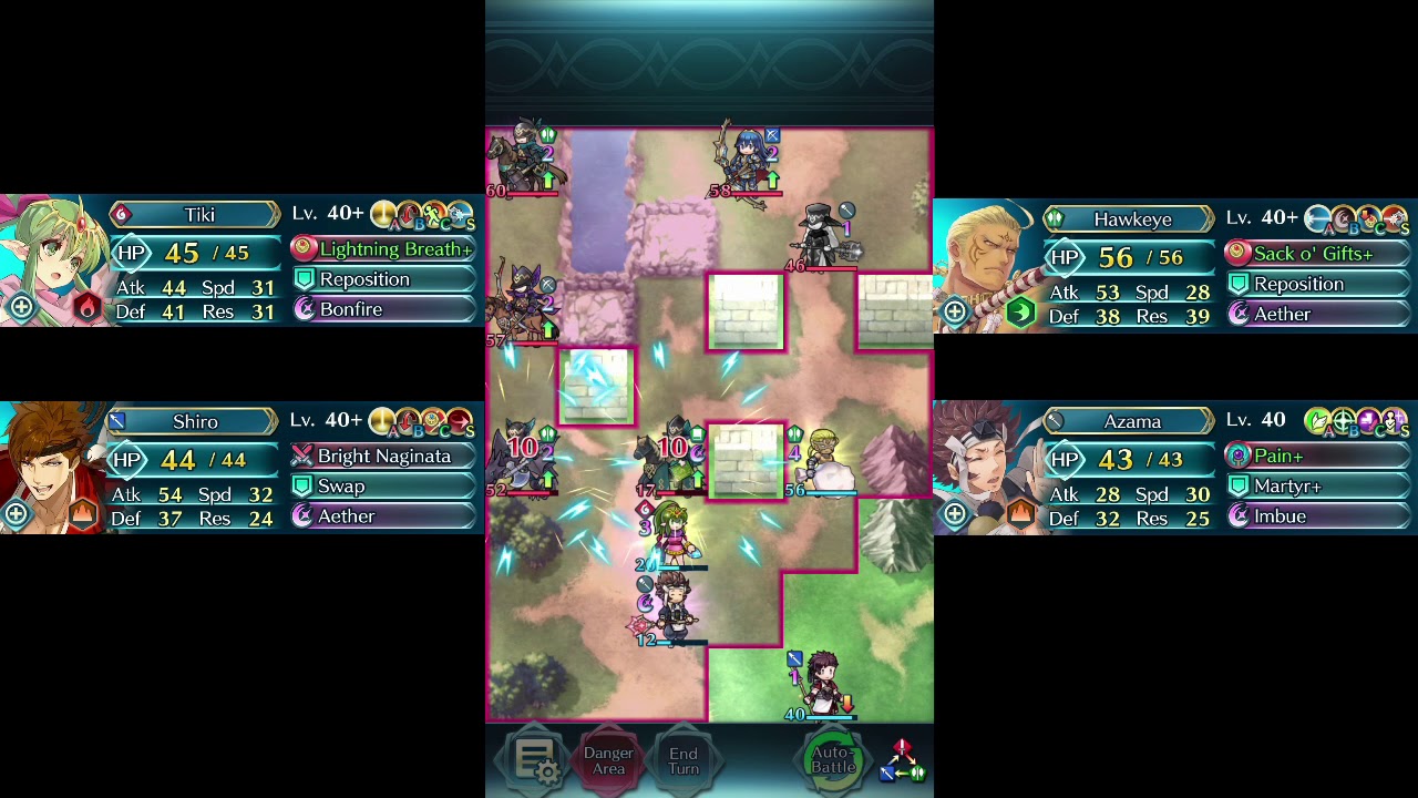 [FEH] Lucina - Legendary Hero Battle Infernal Clear (feat. Obstruct Seal!)