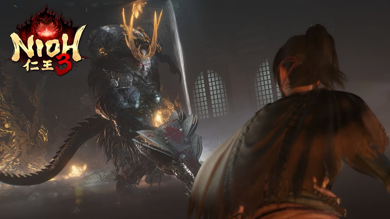 Nioh 3 - Baba Nobuharu Boss fight