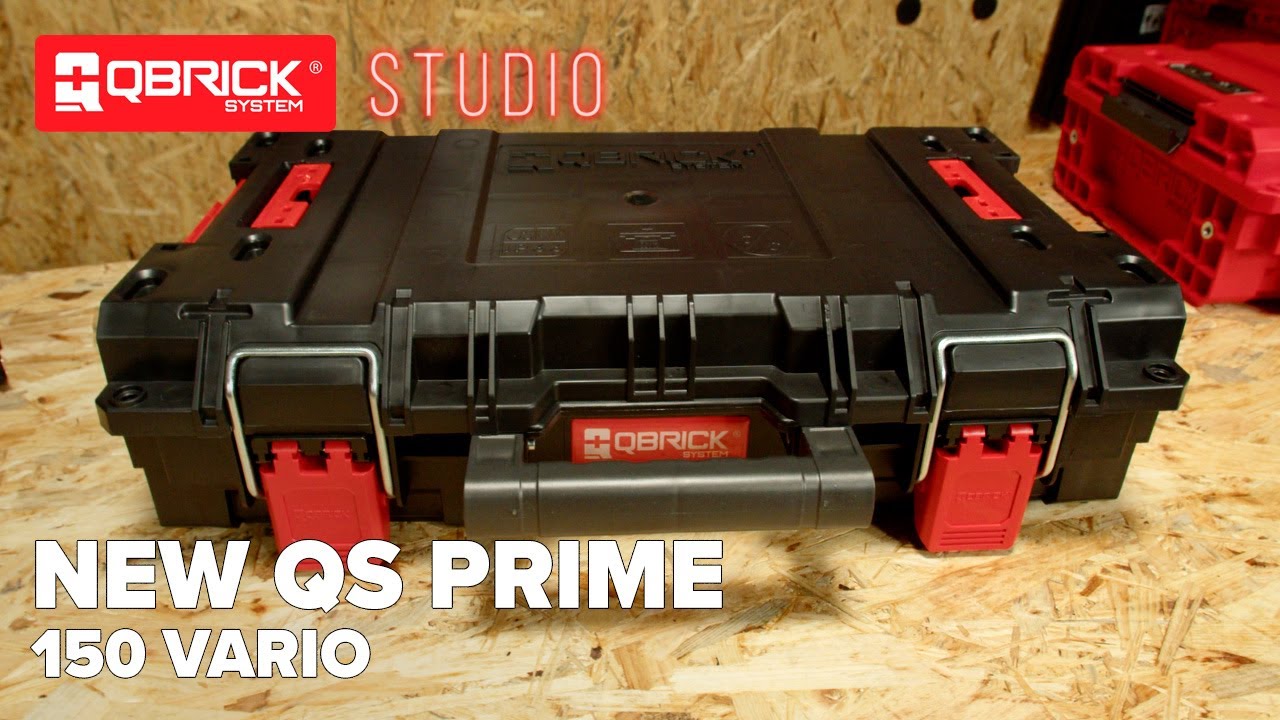 Nowość! Pokrywa Vario w Qbrick System PRIME 150 - QBRICK STUDIO - odcinek 165
