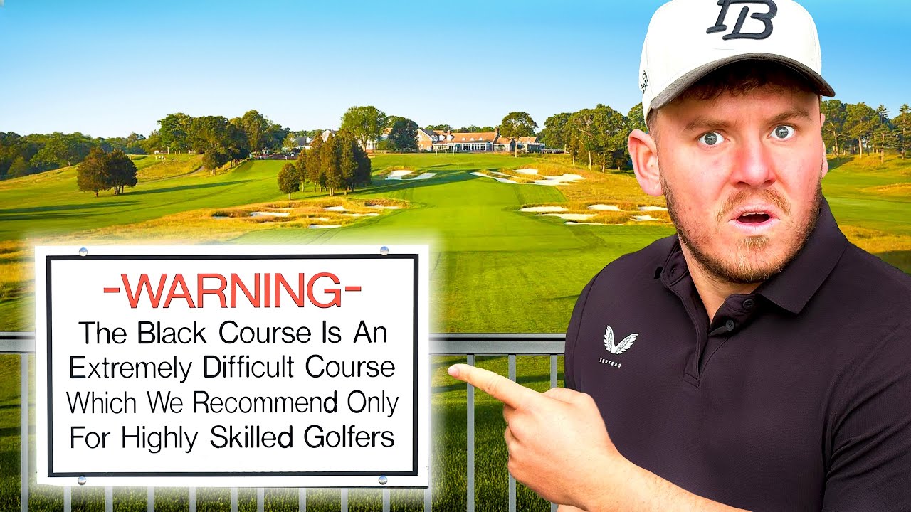 This Is The HARDEST Golf Course In The World!! (Bethpage Black)