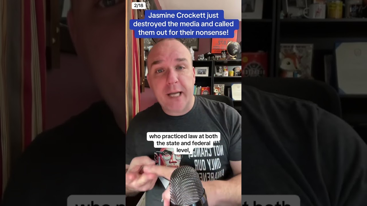 Jasmine Crockett is being treated like no other candidate. #congress #democrats #democrat
