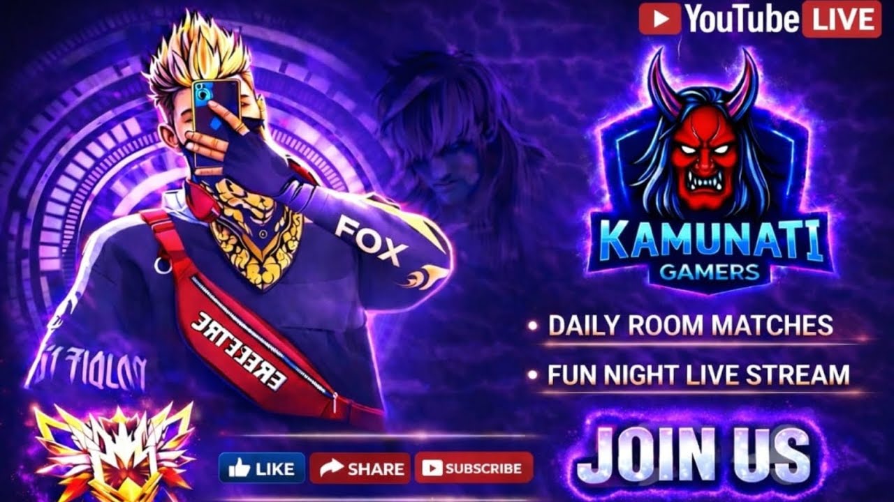 😂ONLY FUN CUSTOM MATCH🔥|FREE FIRE TAMIL LIVE|JOIN NOW🎮|KAMUNATIGAMERS🔴