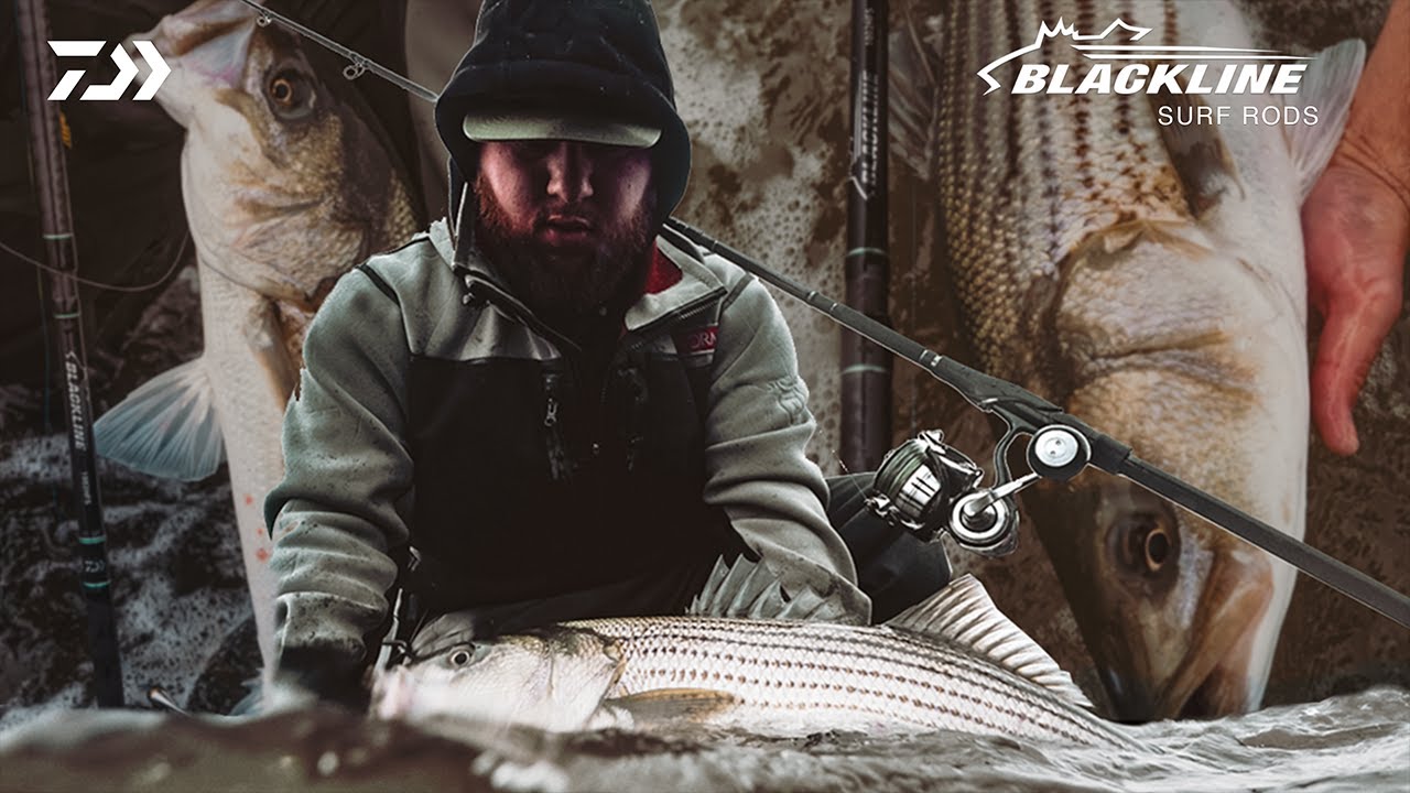 Introducing: the all new Daiwa Blackline Surf Rods