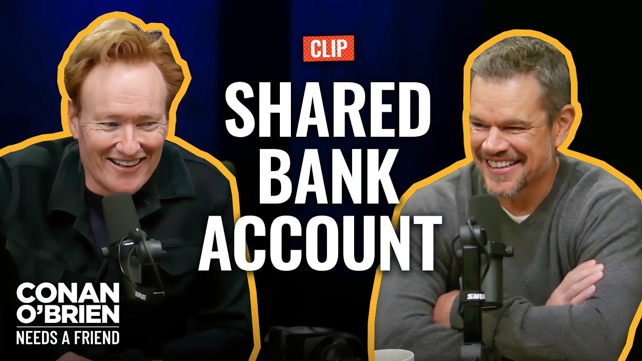 Conan Ran Into Matt Damon & Ben Affleck At A Boston Bar in The ‘90s | Conan O'Brien Needs A Friend