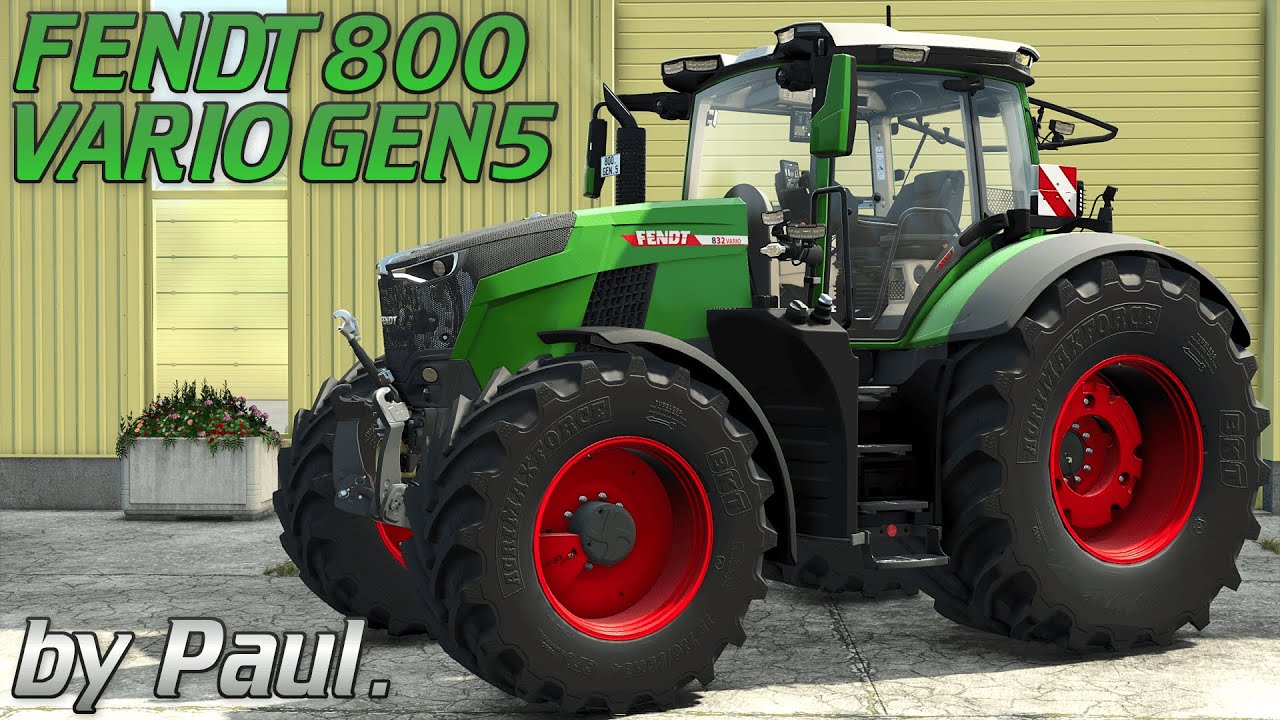 FENDT 800 VARIO GEN.5 im Test by Paul. I PREVIEW I VehicleTest I Landwirtschafts Simulator 25