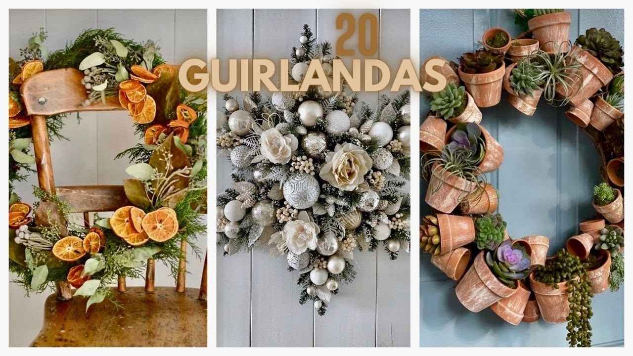 GUIRLANDAS Para o NATAL, 20 IDEIAS LINDAS - Eduardo Wizard