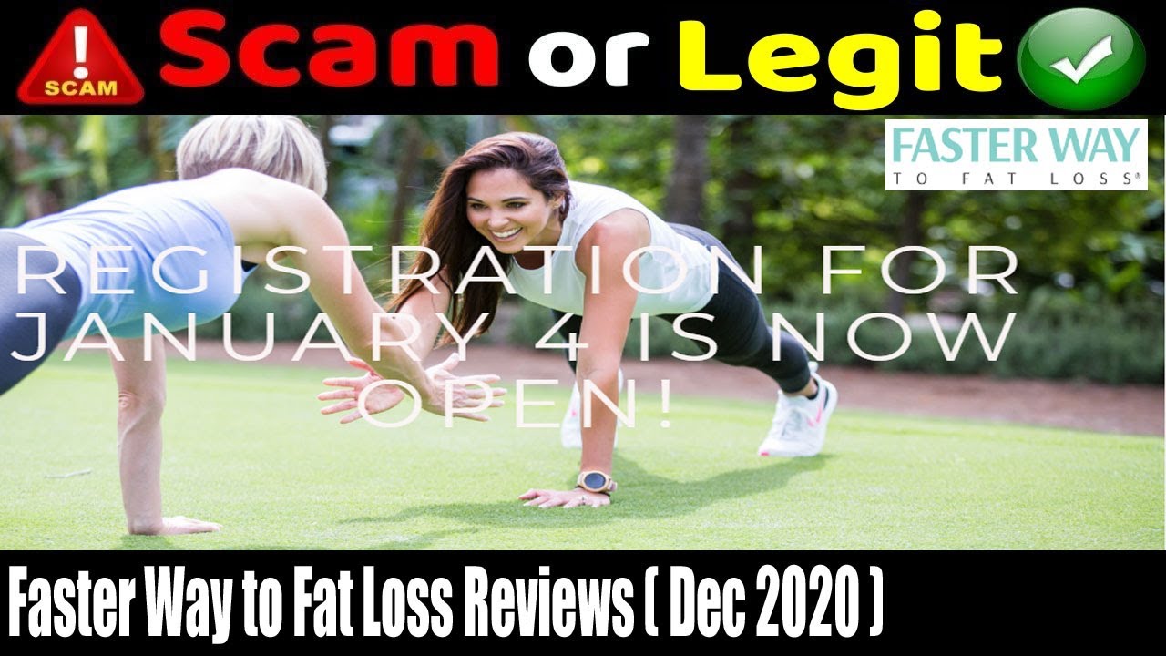Faster Way to Fat Loss Reviews {December  2020} Is It a Legit Seller or Not - Truth In the Video!
