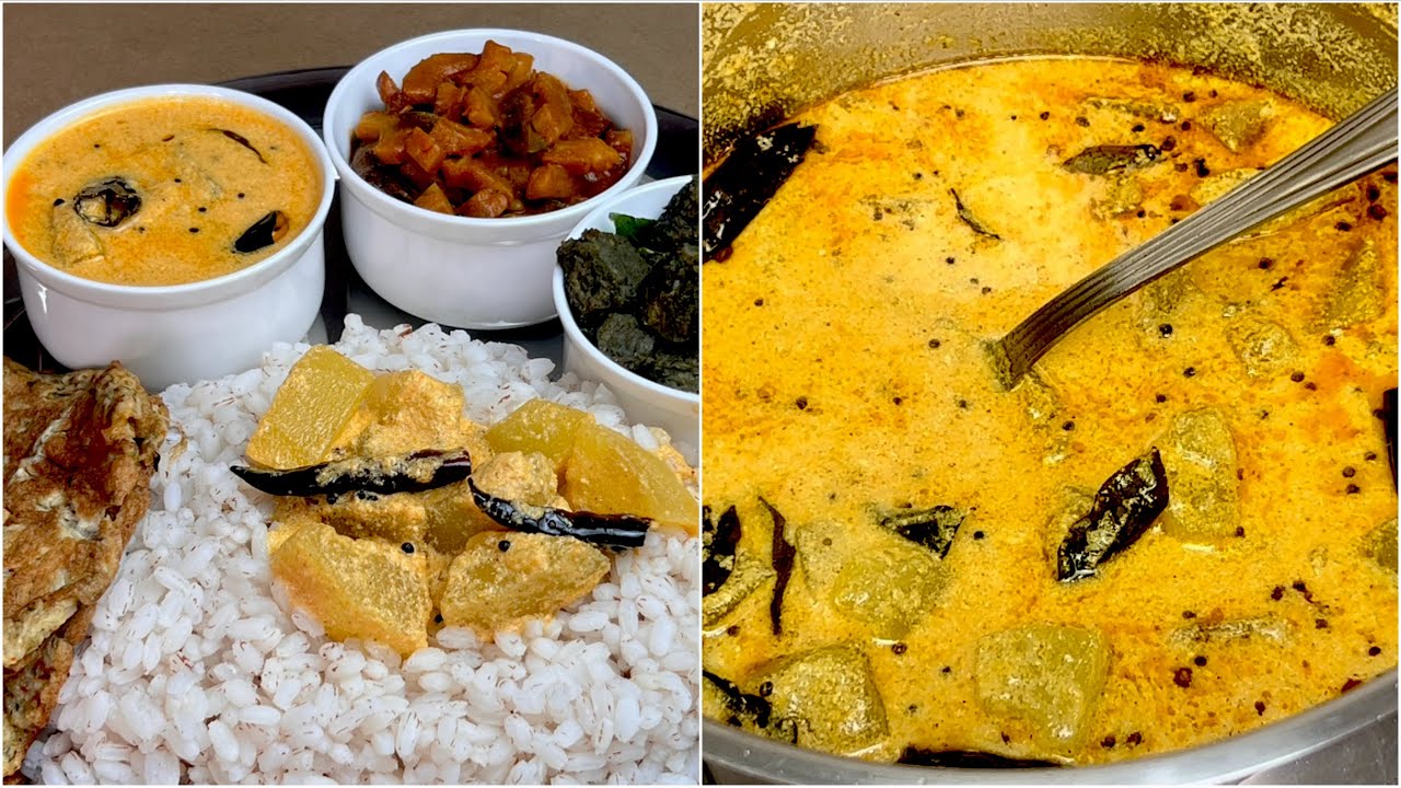 വെള്ളരിക്ക മോരു കറി ഉണ്ടെങ്കിൽ രുചിയറിഞ്ഞു ചോറുണ്ണാം 😋👌 | Kerala Style Vellarikka Moru Curry