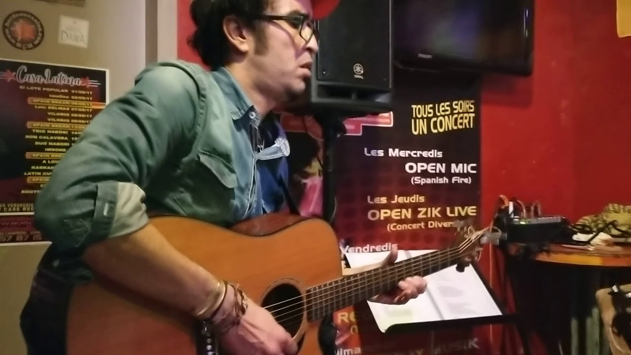 Live  4 traditionnel gnaoui By Hamid Moumen en  Open Sunday Music Casa Latina Bordeaux Chartrons 9 o