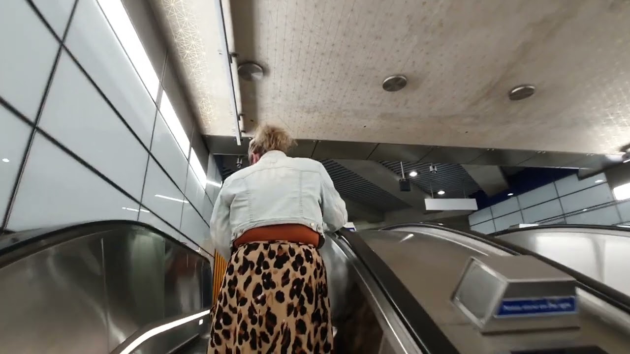 changing train from Elizabeth line to Northern line ( London )