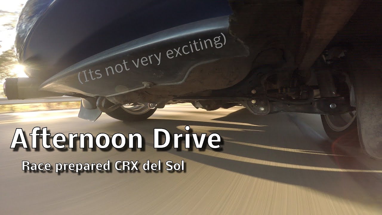 AWD Civic del Sol afternoon drive