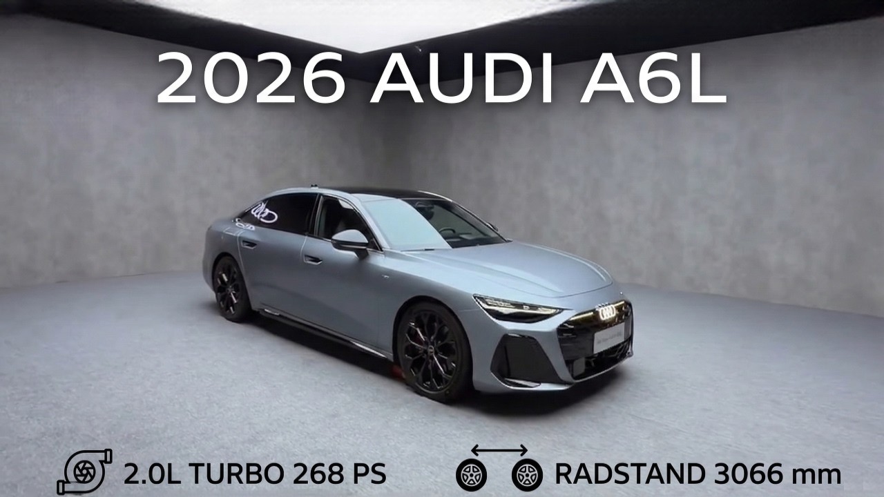 2026 Audi A6L – Luxuslimousine mit extra langem Radstand im Check