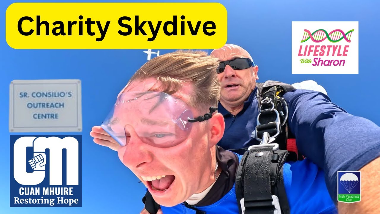Charity Skydive | Sister Consilio's Addiction Outreach Centre Tralee | Cuan Mhuire | #sharon
