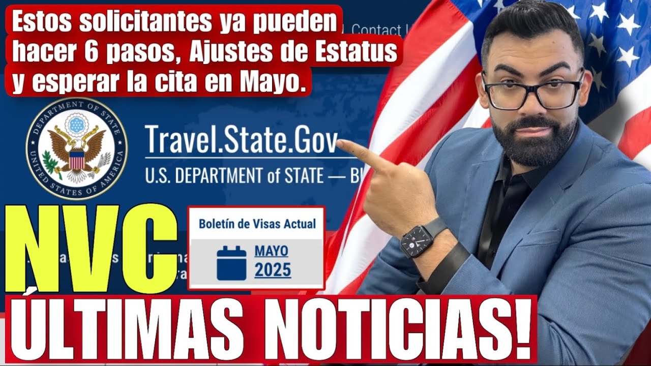 ULTIMA HORA: Todas estas personas podran hacer sus 6 pasos en el NVC, presentar Ajuste y esprar cita