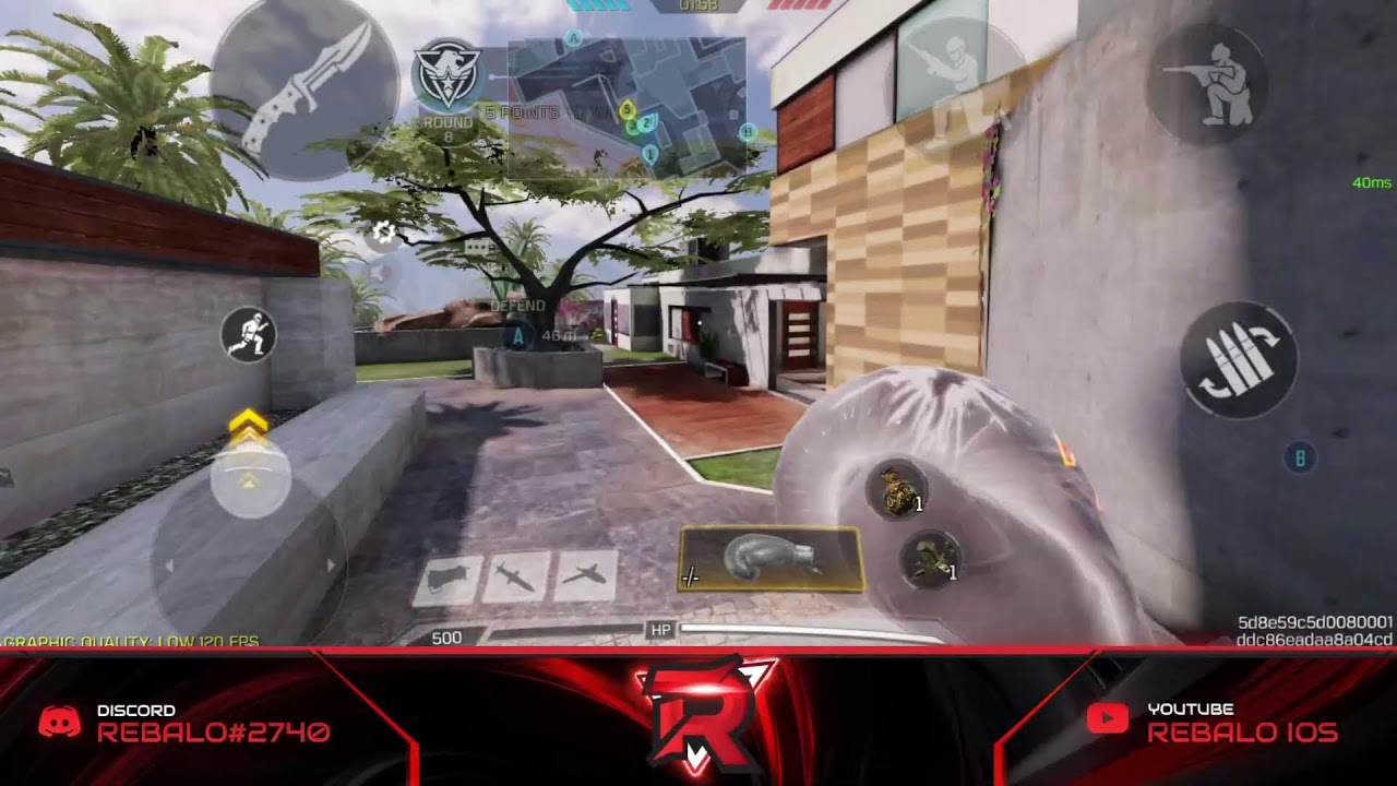Scrims with EU in CODM