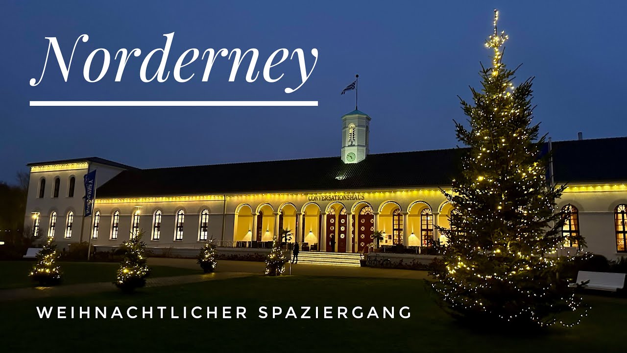 Norderney - weihnachtlicher Spaziergang