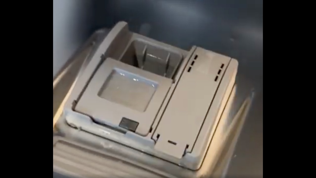 HOWTO (easy) - Soap Dispenser Replacement for LG Dishwasher model: LDTS5552S video ( under 3 mins! )