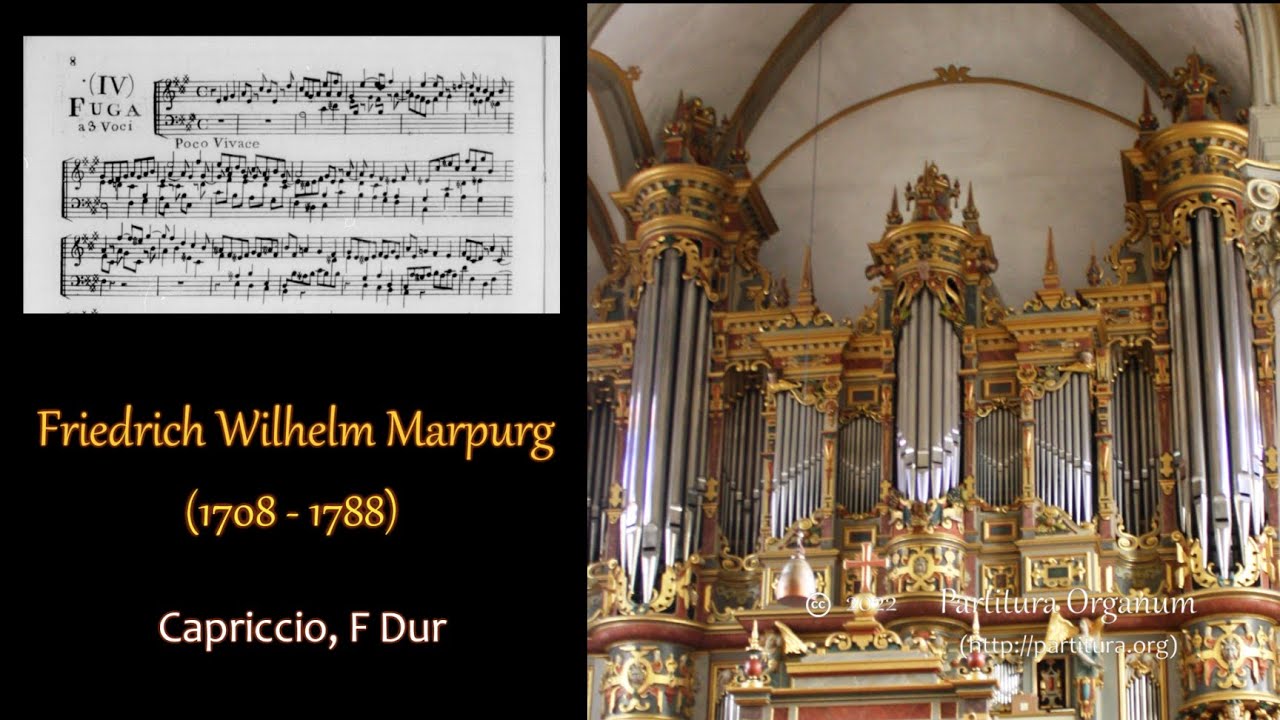 Friedrich Wilhelm Marpurg, Fuga in A Dur à 3 voci