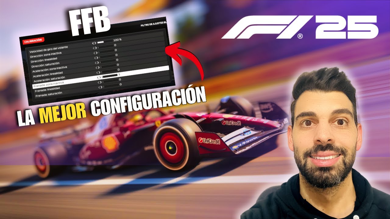 F1 25 - La Mejor Configuración de Force Feedback para tu Volante