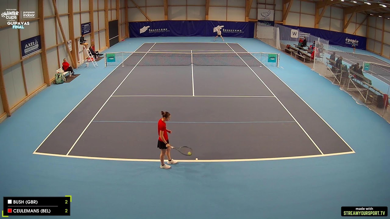 Court 3 - SOBRECOMO : BUSH (GBR) 🆚 CEULEMANS (BEL)