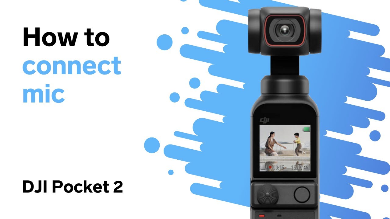 How to Connect Mic to DJI Pocket 2 (Creator Combo)