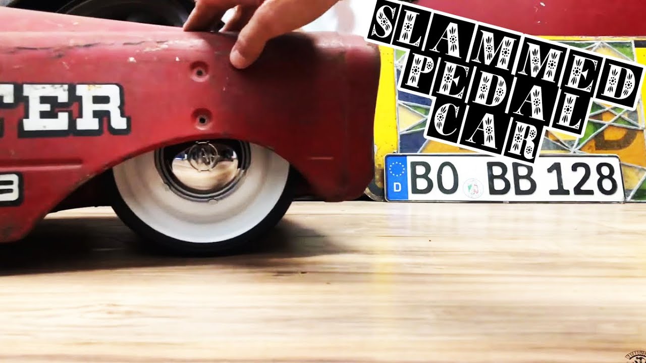 Lowrider Wagons - AMF Pedal Car Rat Rod Wagon - ラジオフライヤーワゴンカスタム