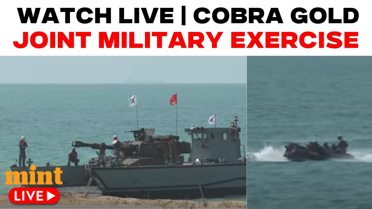 Cobra Gold 25 LIVE | US & Thai Forces Hold Joint Amphibious Military Drills | Cobra Gold 2025 LIVE