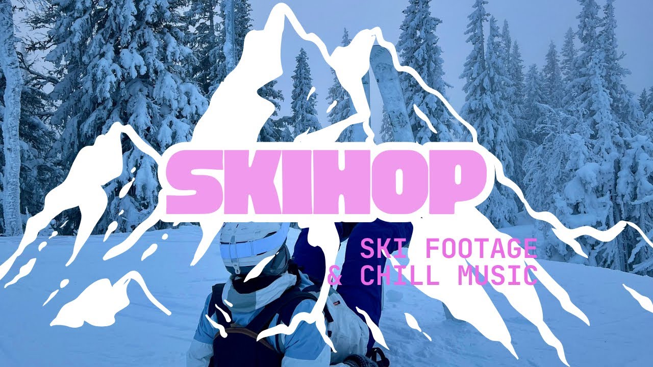 Ski footage + chill music = the perfect combination for task completion