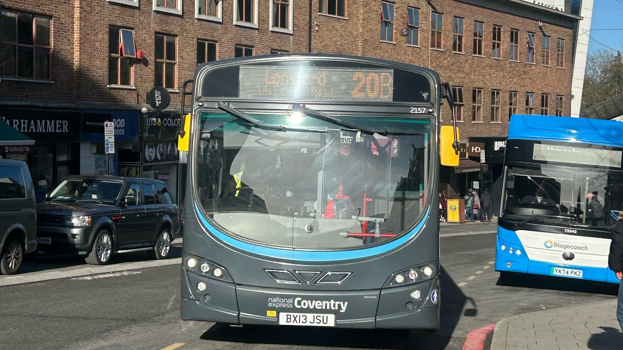 NX Coventry 2157 BX13 JSU on service 20B