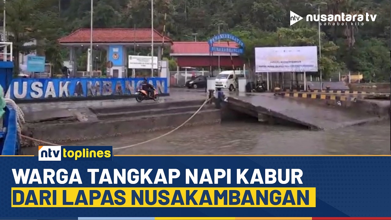 [LIVE] Warga Tangkap Napi Kabur Dari Lapas Nusakambangan | NTV  TOPLINES
