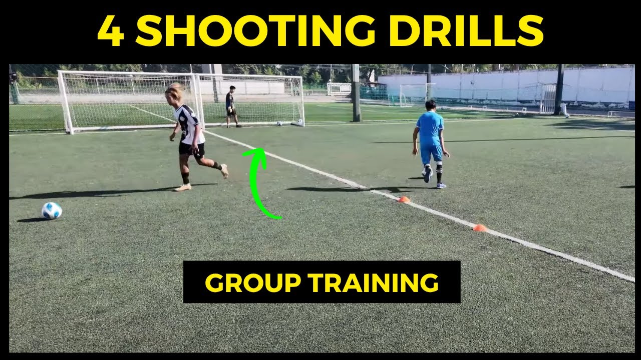 4 SHOOTING DRILLS | GROUP TRAINING
