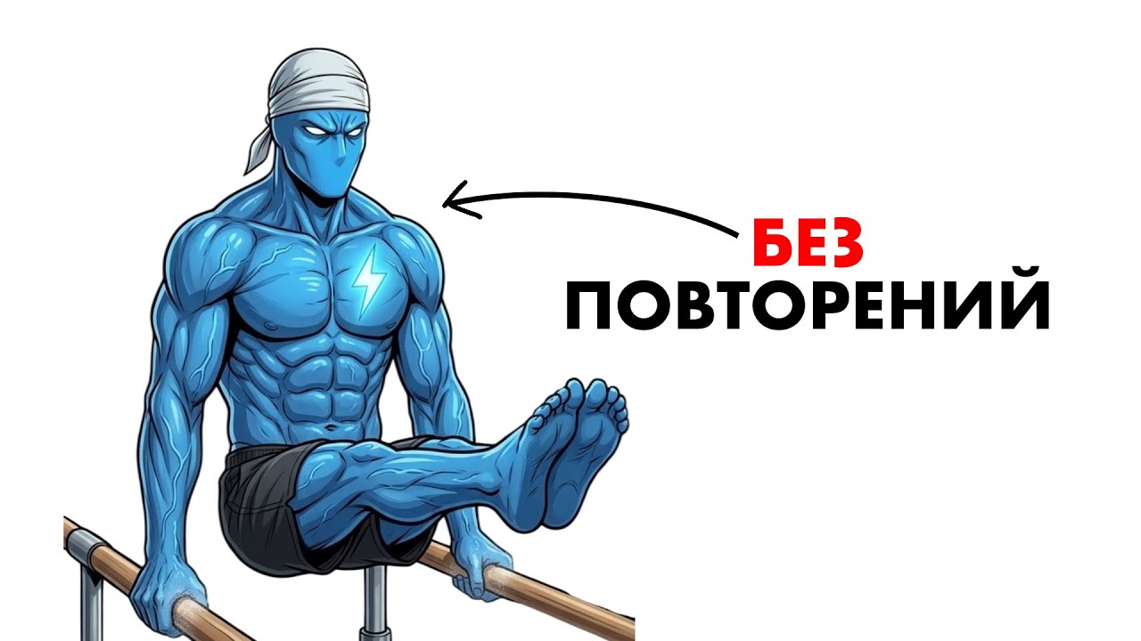 ПОЧЕМУ СТАТИКА СТРОИТ МЫШЦЫ БЫСТРЕЕ ПОВТОРЕНИЙ ( Без воды )